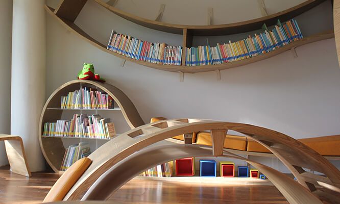Biblioteca Pública El Parque, un lugar para leer y volar con los niños
