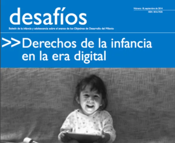 Las brechas digitales y la infancia en la Edición 18 de Desafíos de la UNICEF y CEPAL