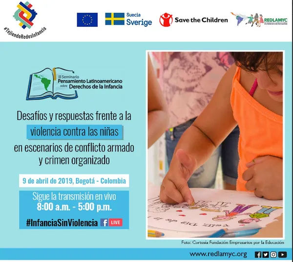 Expertos internacionales estarán en Colombia para hablar sobre violencia contra las niñas