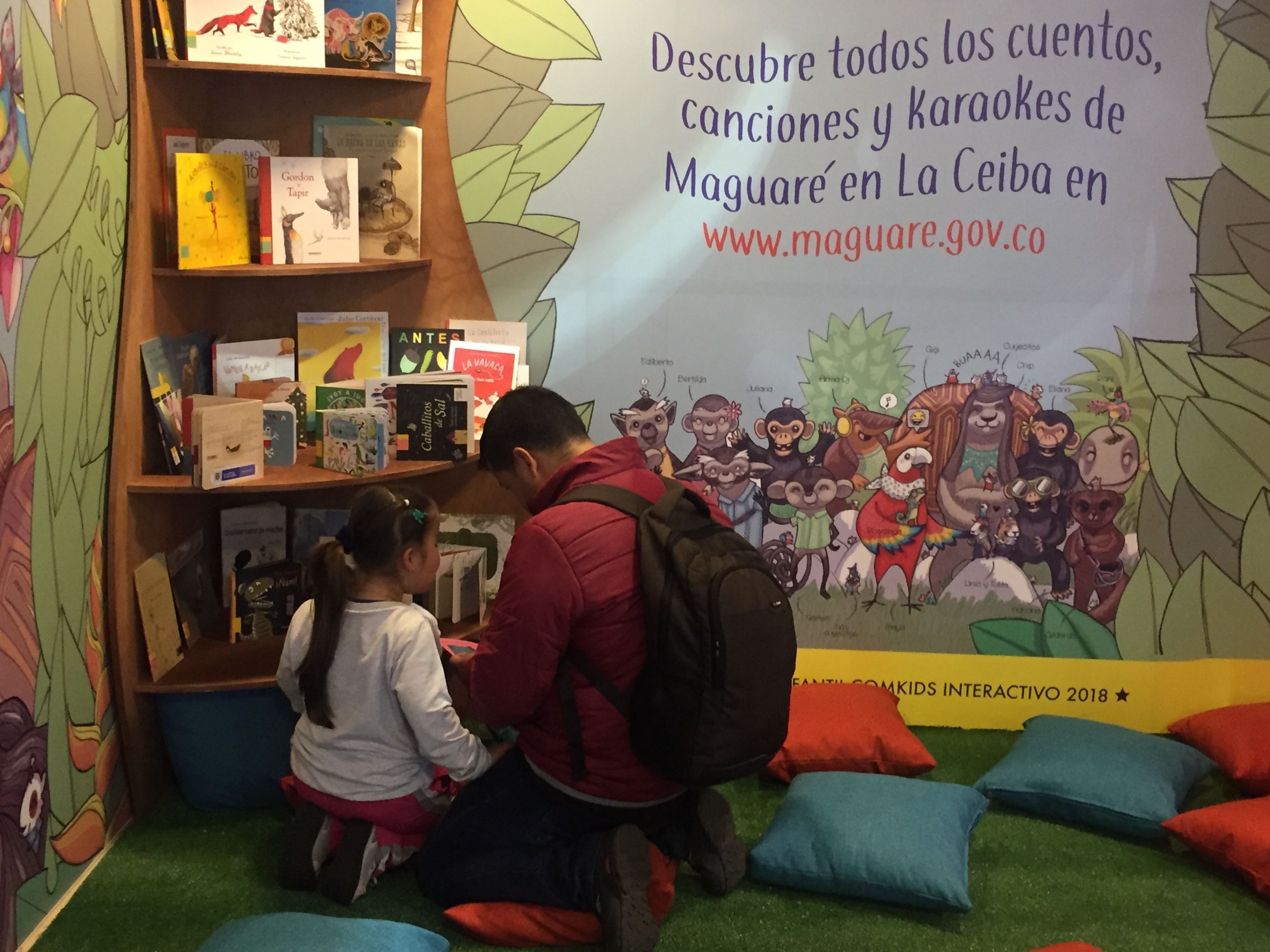 Maguaré divirtió a cientos de niños, familias y maestros en la FilBo 2019