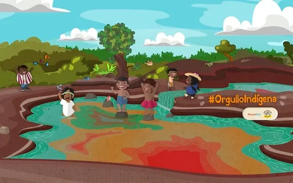 ¡A expresar con los niños nuestro orgullo por los pueblos indígenas!