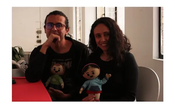 Yenny Santamaría y Diego Sánchez, creadores de Camusi Camusi