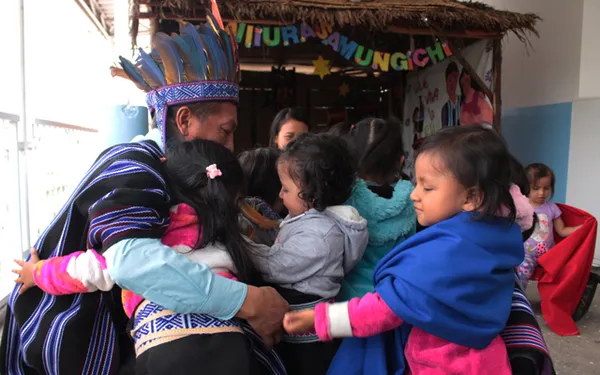 El ritual del uairachii en Wawitakunapa Wasi, o “La casita de los niños”