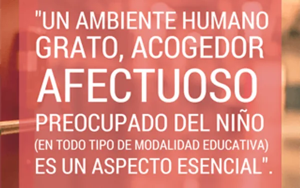 La actitud de los adultos determina el ambiente en el que crecen los niños