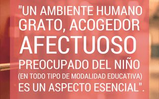 La actitud de los adultos determina el ambiente en el que crecen los niños