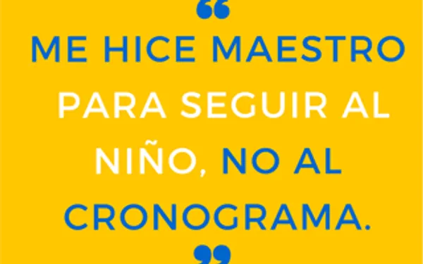 Siete colores para pintar el cuadro de la educación inicial