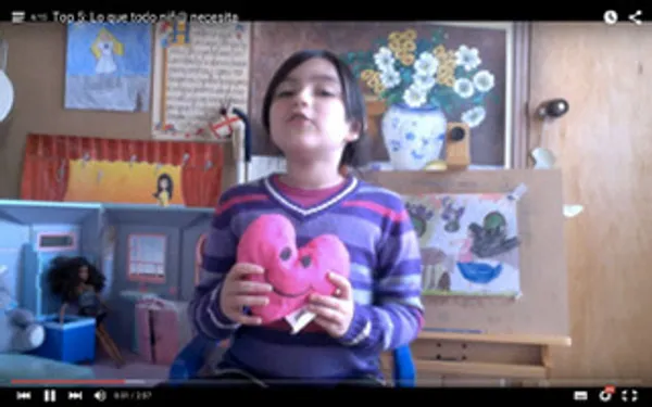 Marianita Imaginación, la youtuber de 8 años que se dirige a niños y adultos