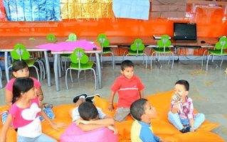 La pijamada de Saimiri, una creación de los niños de la Biblioteca Piloto del Caribe